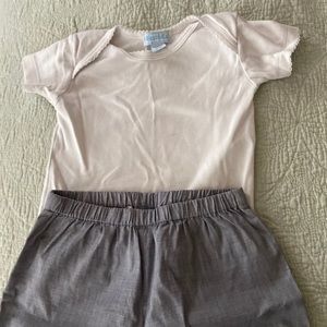 EVC baby set shorts and T